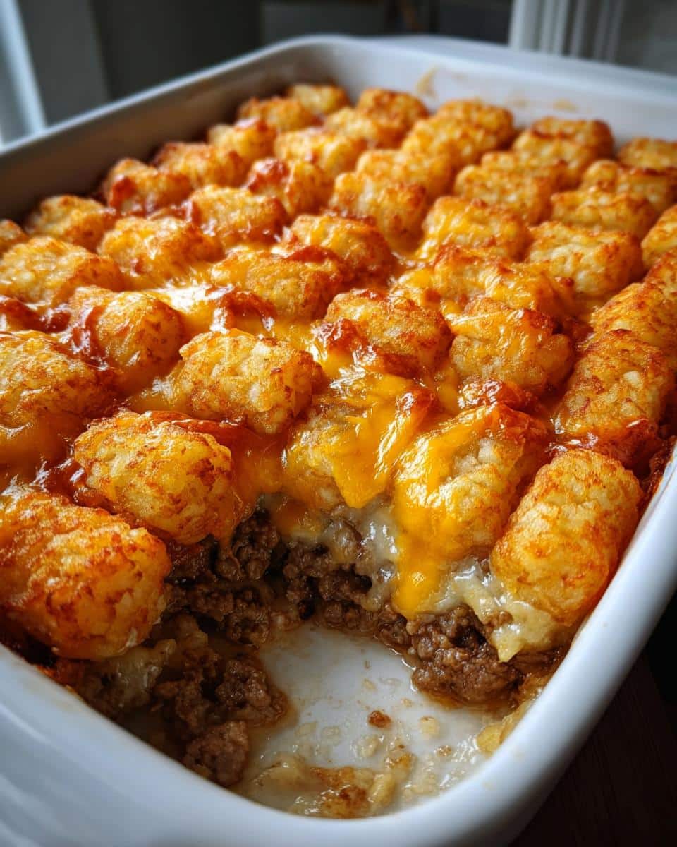 Tater Tot Casserole. - detail 4