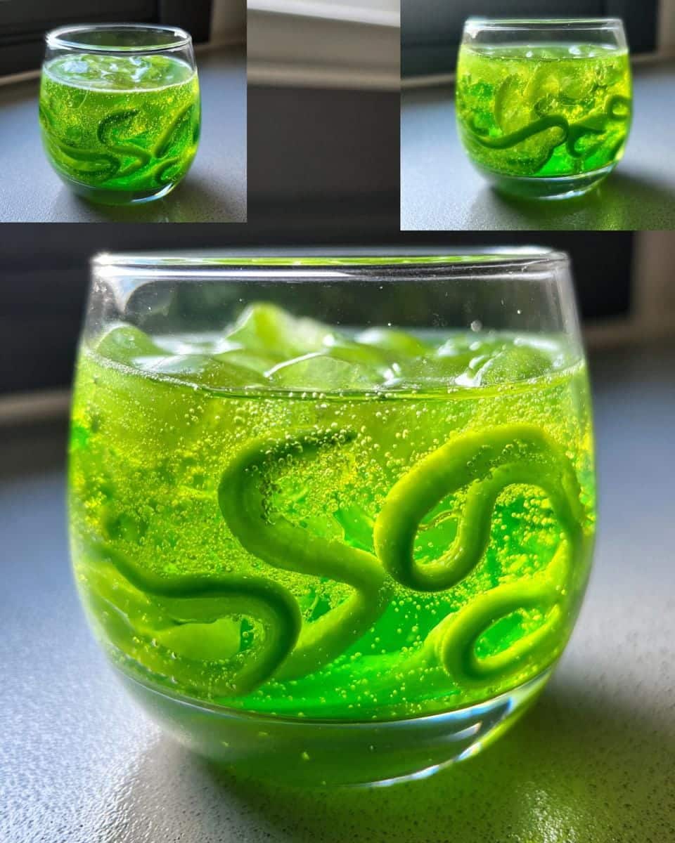 Witch's Brew Green Punch - detail 1