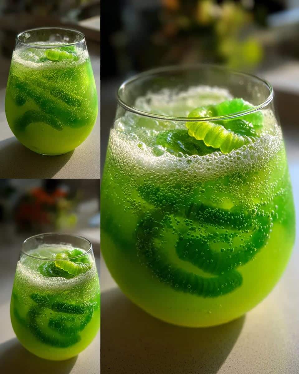 Witch's Brew Green Punch - detail 2