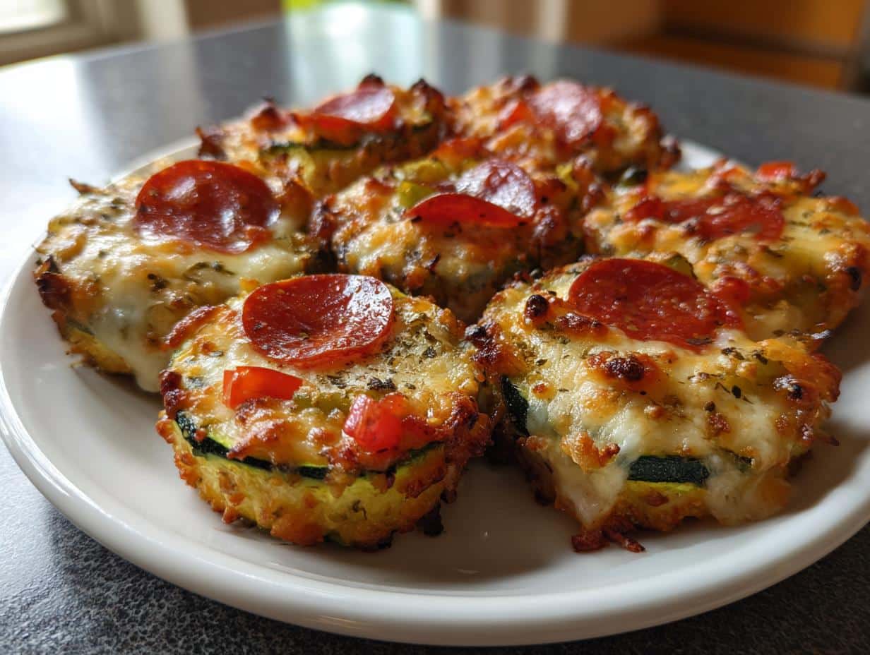 Irresistible Zucchini Pizza Bites Ready in 30 Minutes!