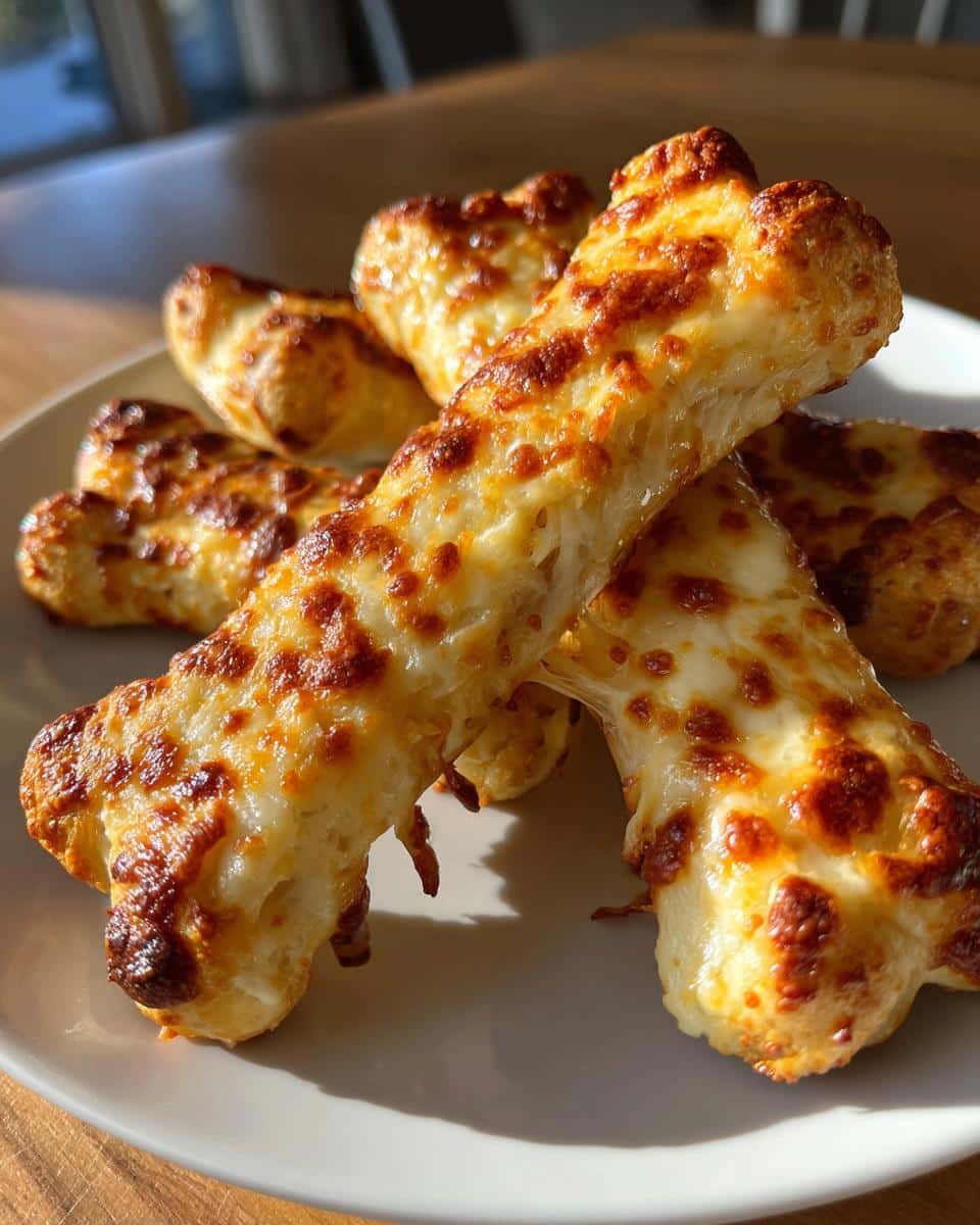 Cheesy Breadstick "Bones" - detail 1