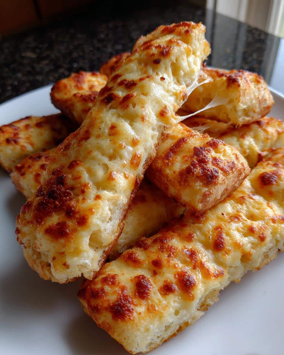 Cheesy Breadstick "Bones" - detail 2