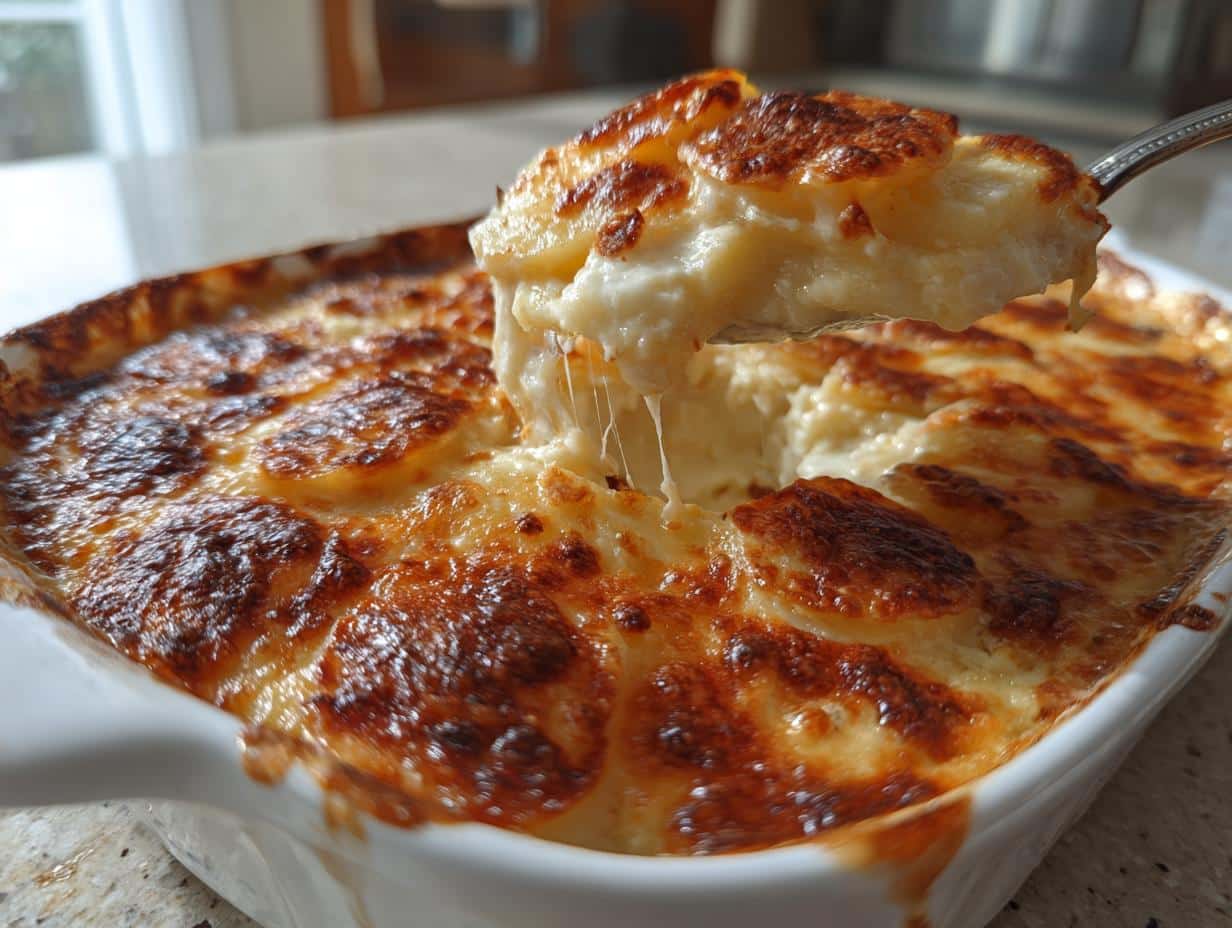 Creamy Scalloped Potatoes Recipe: 4-Star Lactaid Magic