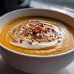 30-Minute Creamy Sweet Potato Soup with Coconut & Lime Bliss 3 Creamy Spiced Sweet Potato Soup with Coconut, Lime & White