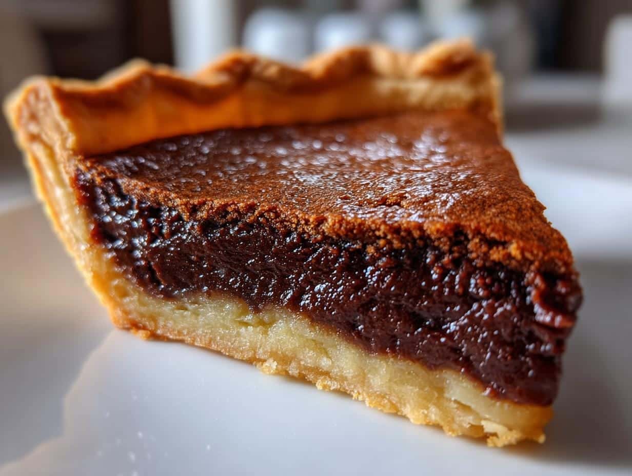 Irresistible 8-Ingredient Dark Chocolate Chess Pie Magic