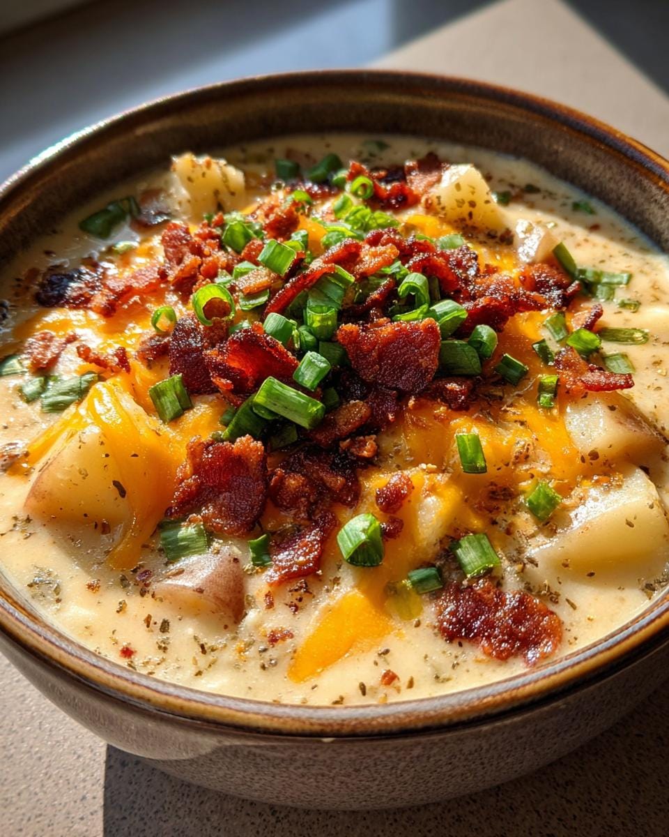 Easy Crockpot Potato Soup Your Family Will Devour - detail 2