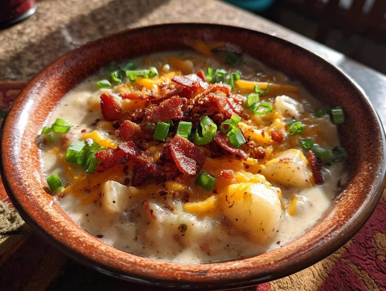 Easy Crockpot Potato Soup Your Family Will Devour - detail 1