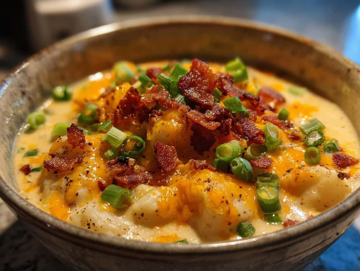 Creamy Easy Crockpot Potato Soup Your Kids Will Crave