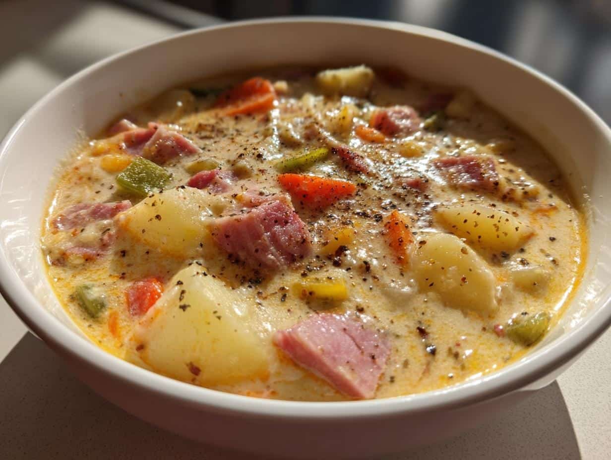 35-Minute Easy One Pot Ham and Potato Soup – Pure Comfort Food