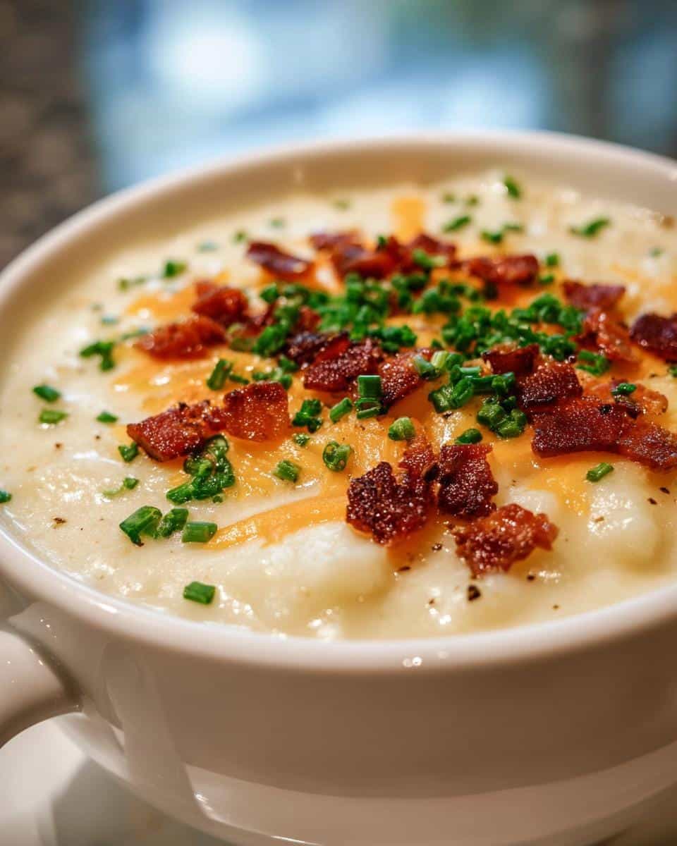 Easy Slow Cooker Potato Soup with Bacon & Cream Cheese - detail 2