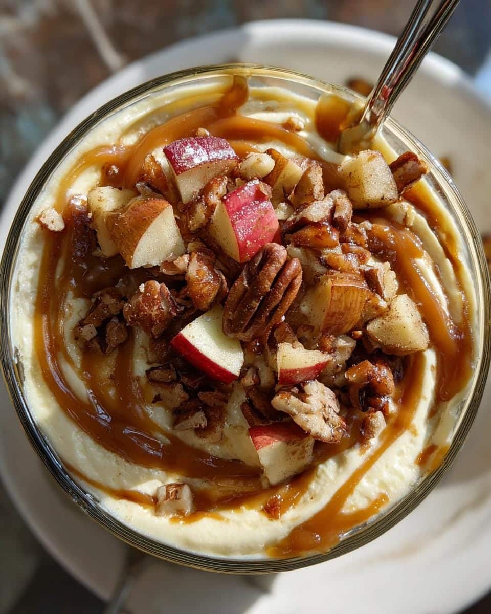 Easy caramel apple cheesecake dip recipe - detail 1