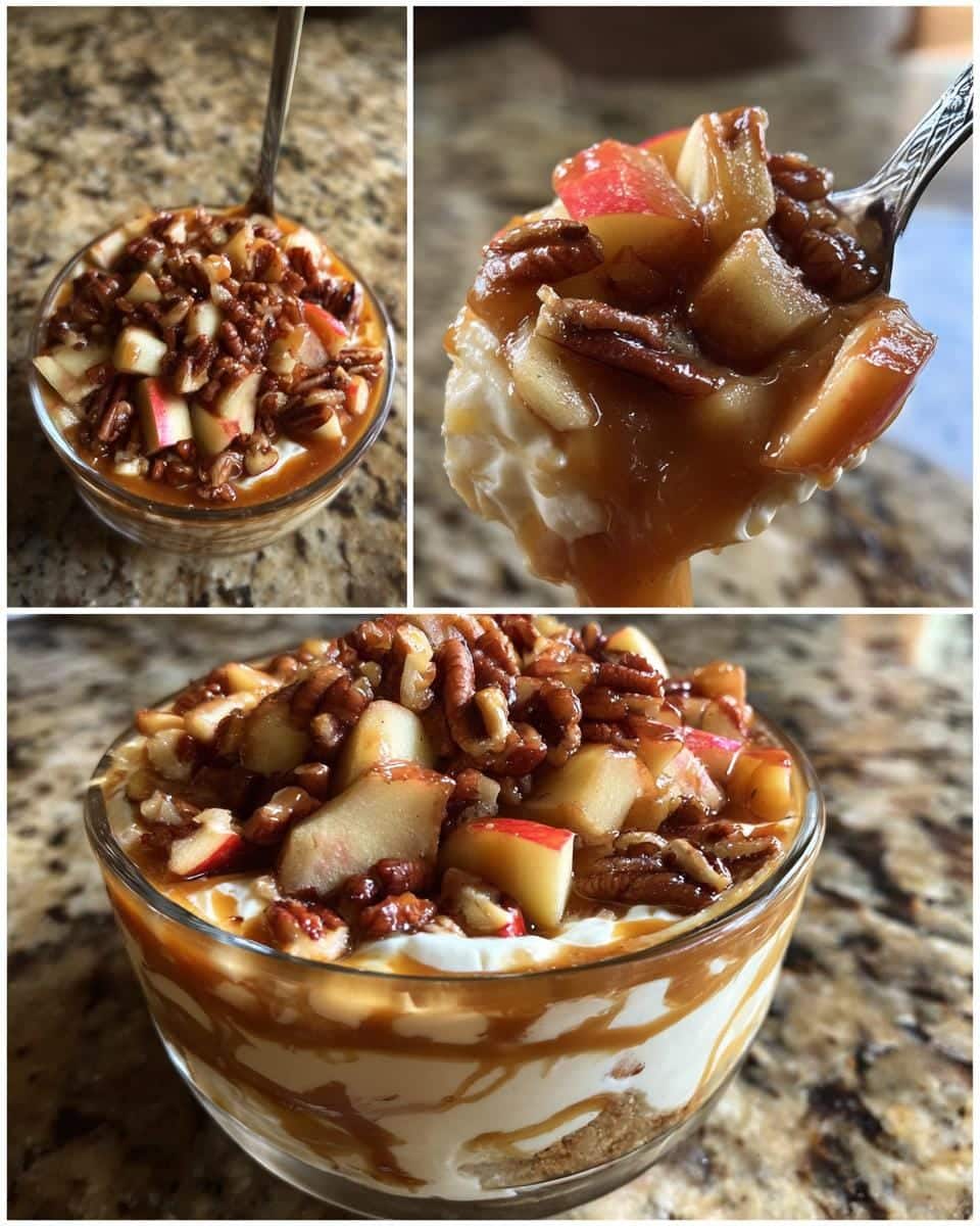 Easy caramel apple cheesecake dip recipe - detail 4