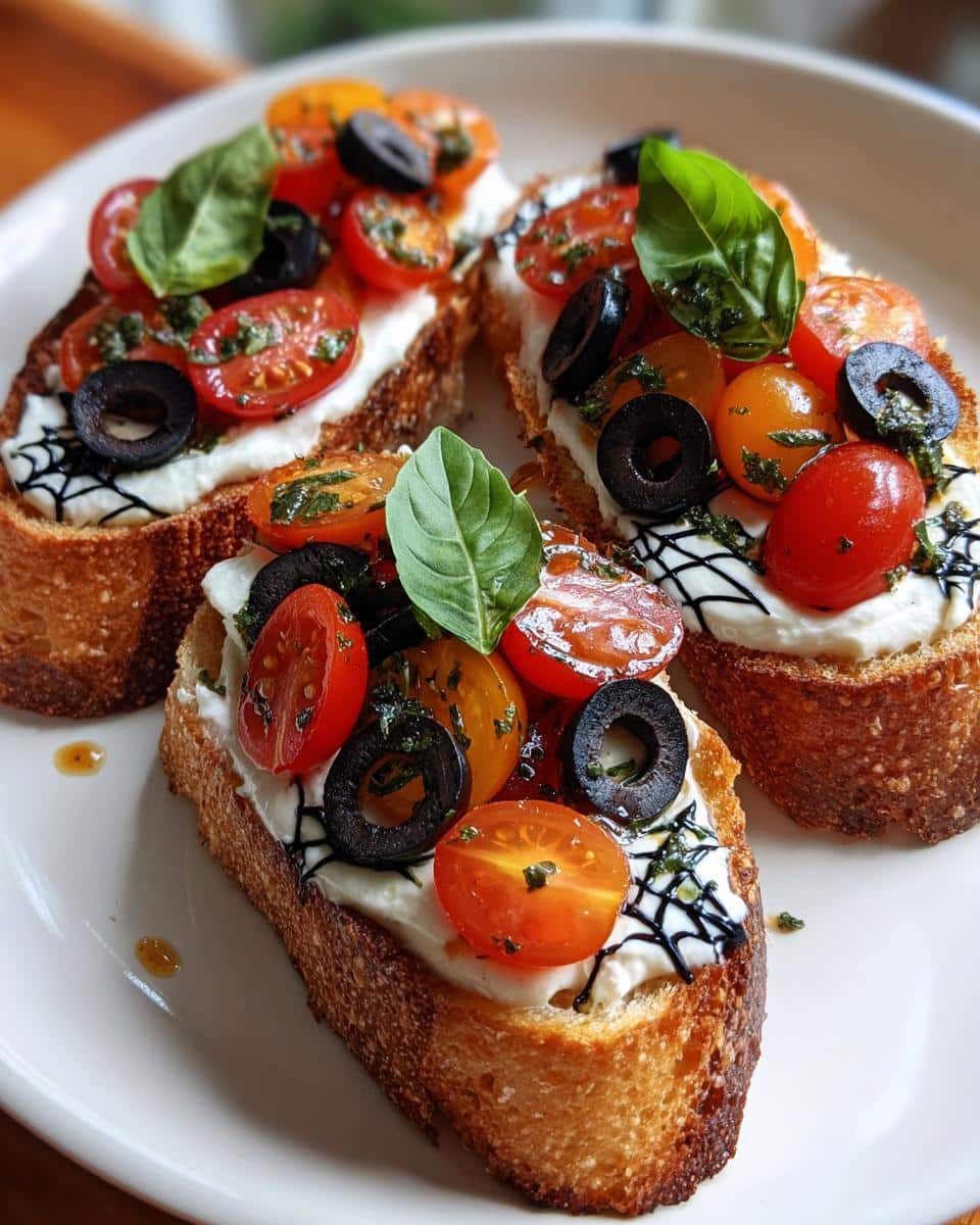 Halloween Bruschetta Appetizer - detail 3