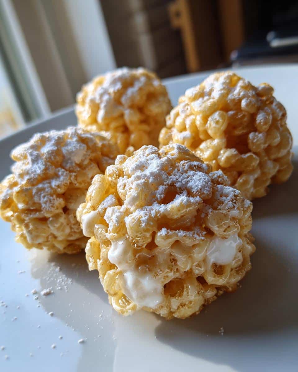 15-Minute Marshmallow Rice Krispie Bubbles – Irresistible! 5 Marshmallow Rice Krispie Bubbles - detail 1