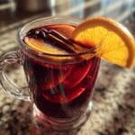 Cozy Mulled Wine with Orange & Cinnamon in 15 Minutes 11 Mulled Wine with Orange and Cinnamon Sticks