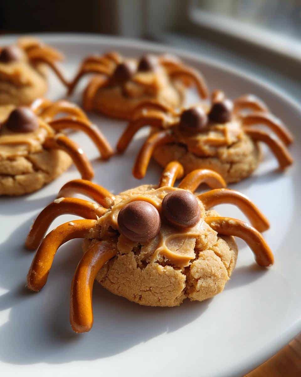 Spooky Peanut Butter Spider Cookies: 5-Ingredient Halloween Magic 6 Spooky Peanut Butter Spider Cookies - detail 1