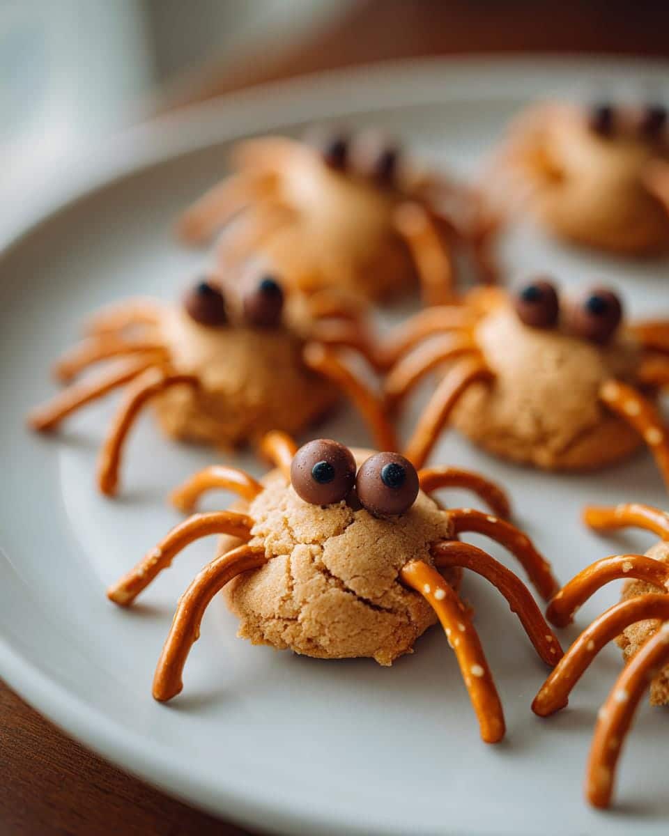 Spooky Peanut Butter Spider Cookies: 5-Ingredient Halloween Magic 7 Spooky Peanut Butter Spider Cookies - detail 2