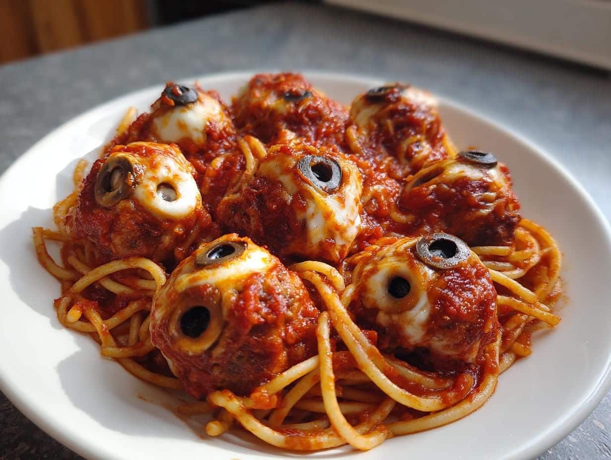 Spooky Spaghetti & Cheesy Monster Meatballs – 45-Minute Halloween Magic