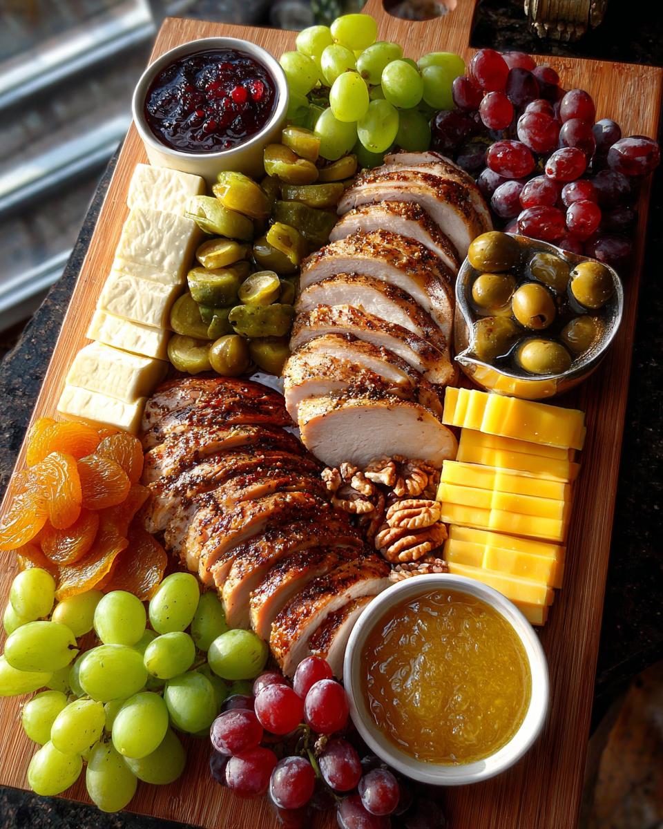 "Effortless Thanksgiving Turkey Charcuterie Board in 15 Minutes" 6 Thanksgiving Turkey Charcuterie Board - detail 1