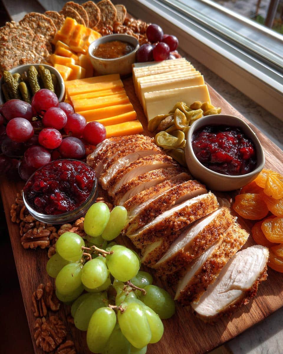 "Effortless Thanksgiving Turkey Charcuterie Board in 15 Minutes" 8 Thanksgiving Turkey Charcuterie Board - detail 3