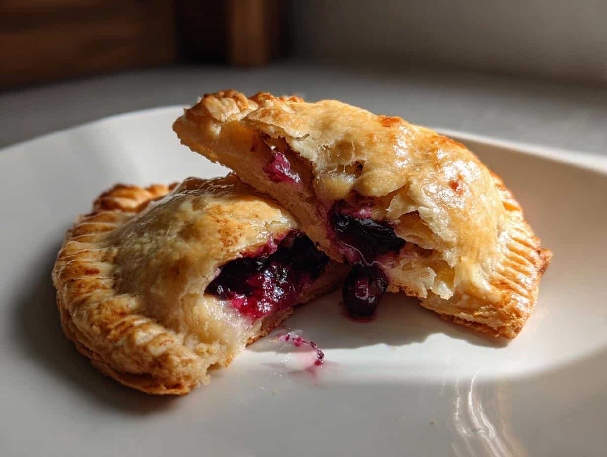 Spooky Vegan Blueberry Ghost Hand Pies in 4 Easy Steps