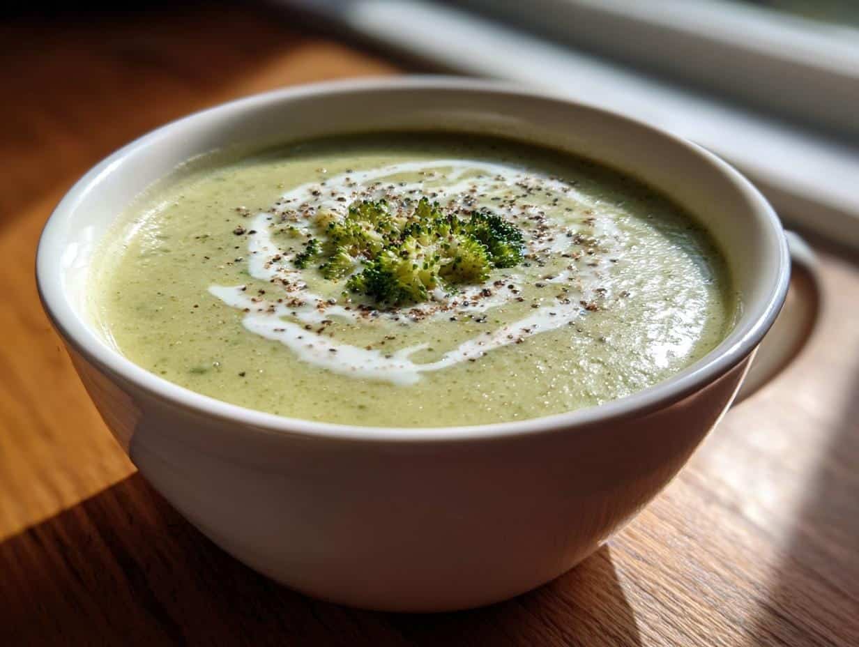 Creamy Vegan Broccoli Potato Soup in Just 35 Minutes