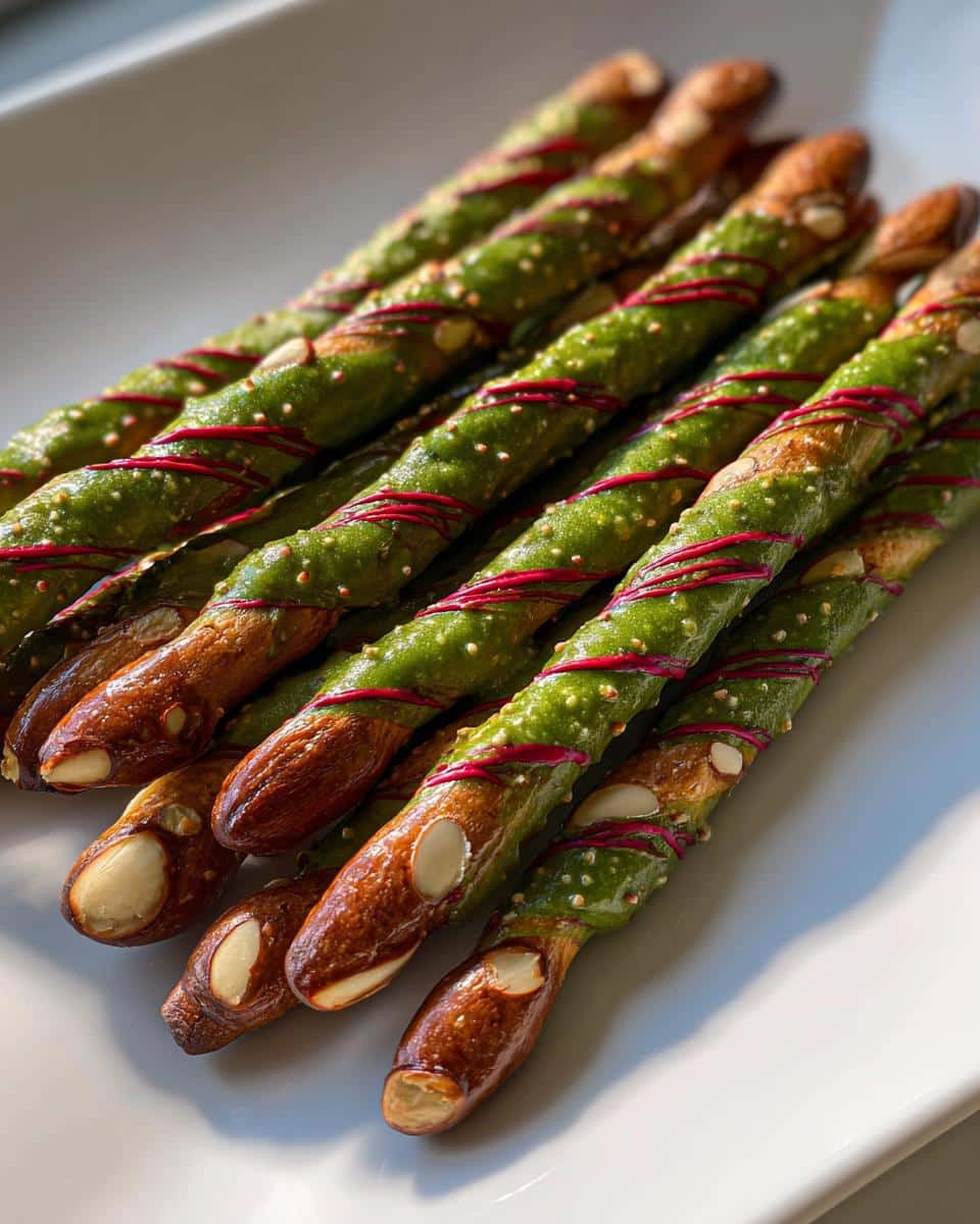 Witch Finger Pretzels - detail 2