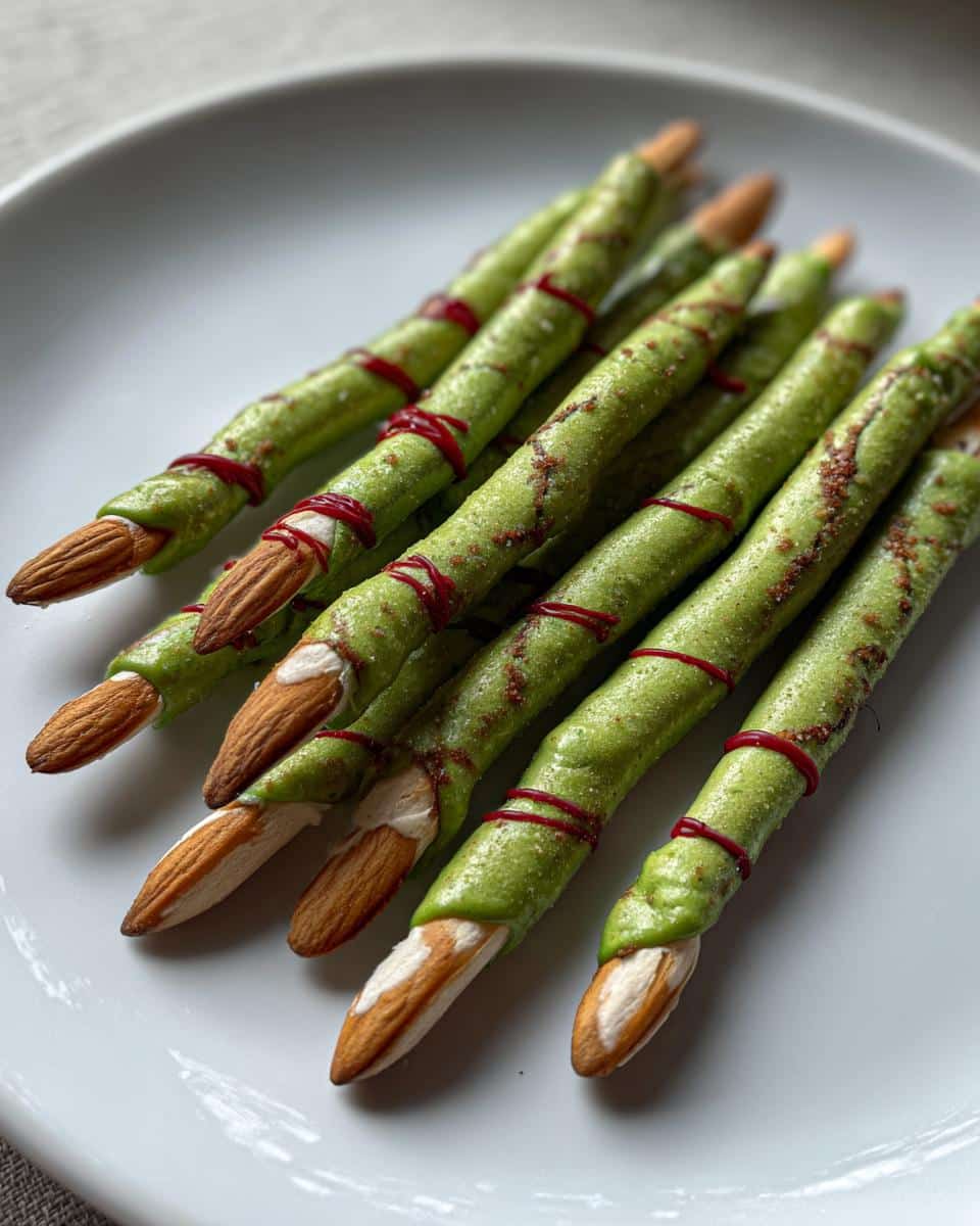 Witch Finger Pretzels - detail 3