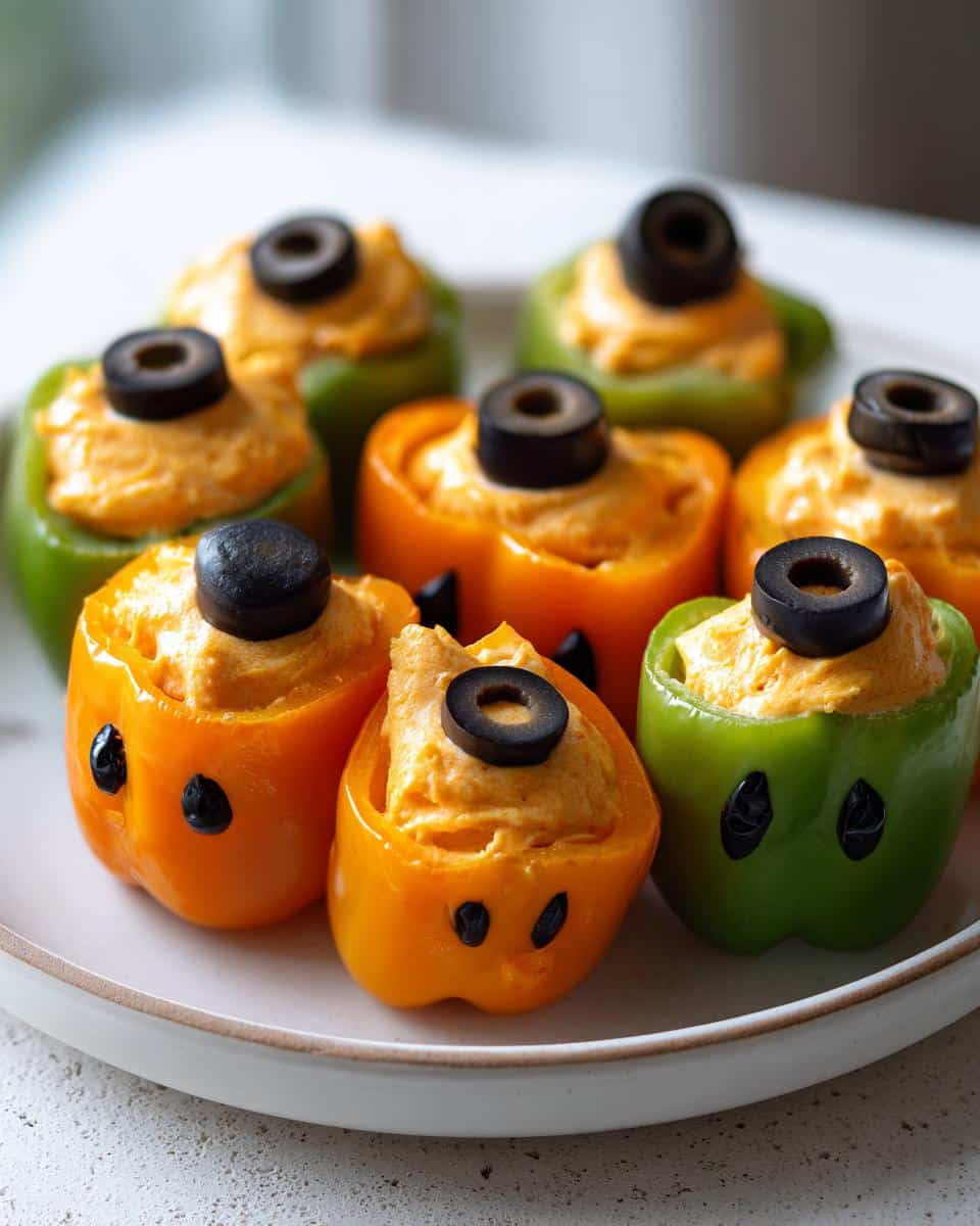 Spooky Phanom Pepper Pals: 12 Adorable Halloween Bites You'll Love 6 spooky phanom pepper pals - detail 1