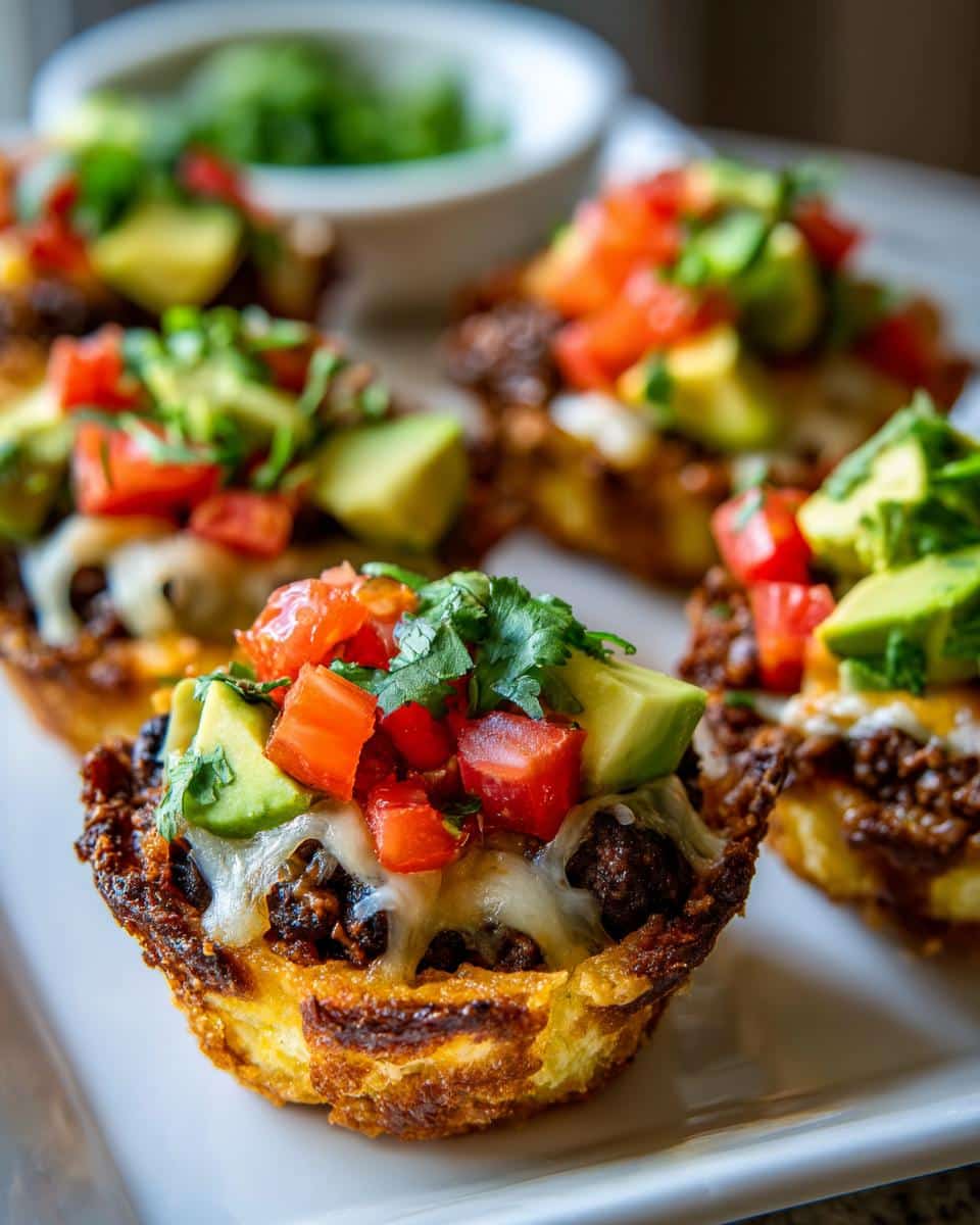 30-Minute Avocado Black Bean Taco Cups – Irresistibly Easy & Flavorful 5 Avocado Black Bean Taco Cups - detail 1
