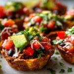 30-Minute Avocado Black Bean Taco Cups – Irresistibly Easy & Flavorful 7 Avocado Black Bean Taco Cups