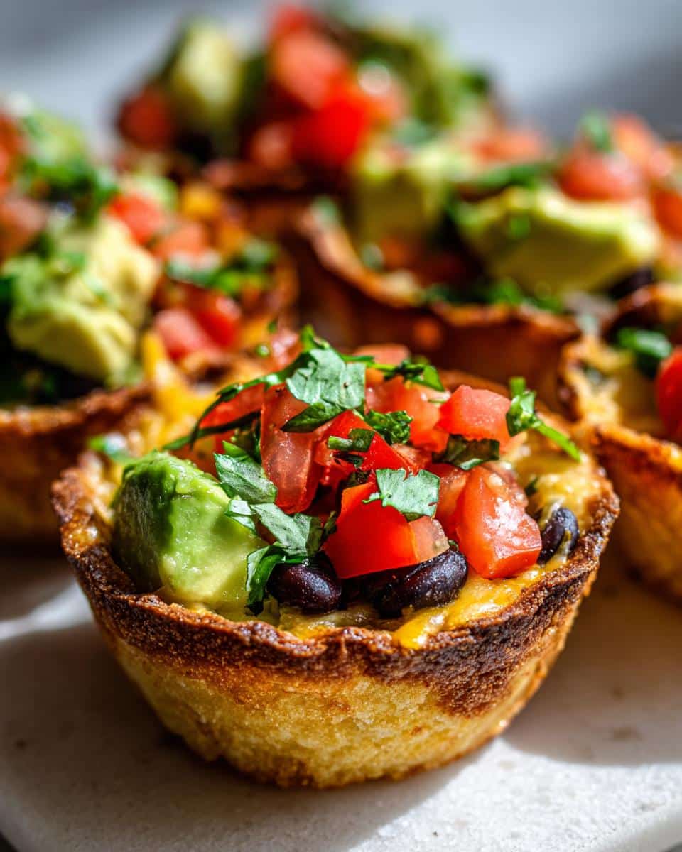 30-Minute Avocado Black Bean Taco Cups – Irresistibly Easy & Flavorful 6 Avocado Black Bean Taco Cups - detail 2