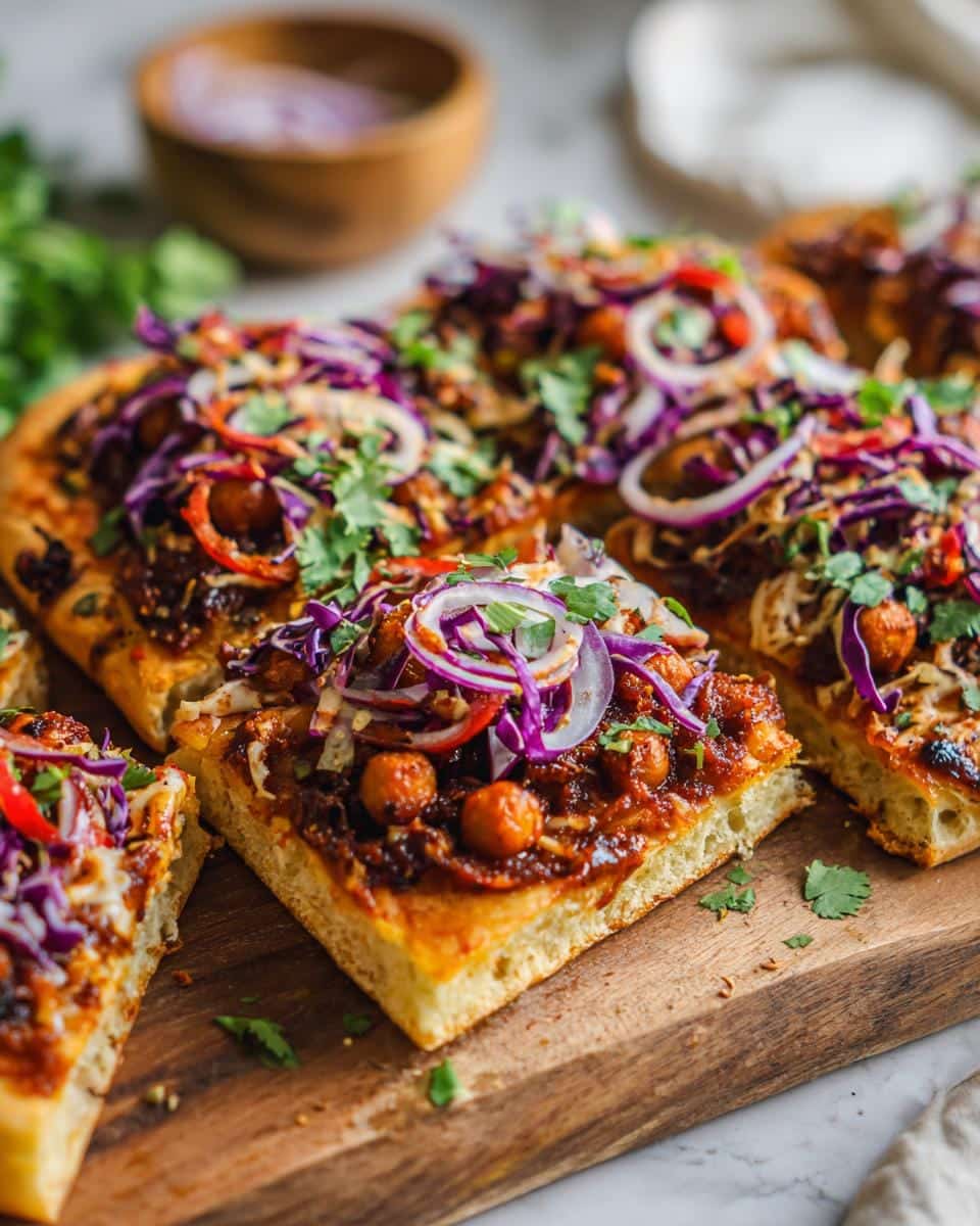 BBQ Chickpea Flatbreads - detail 2