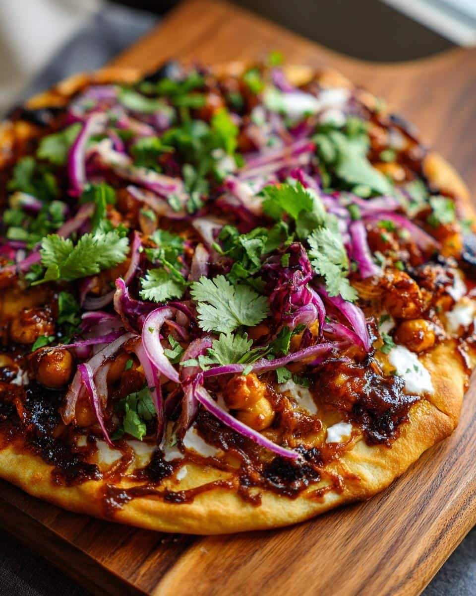 BBQ Chickpea Flatbreads - detail 3