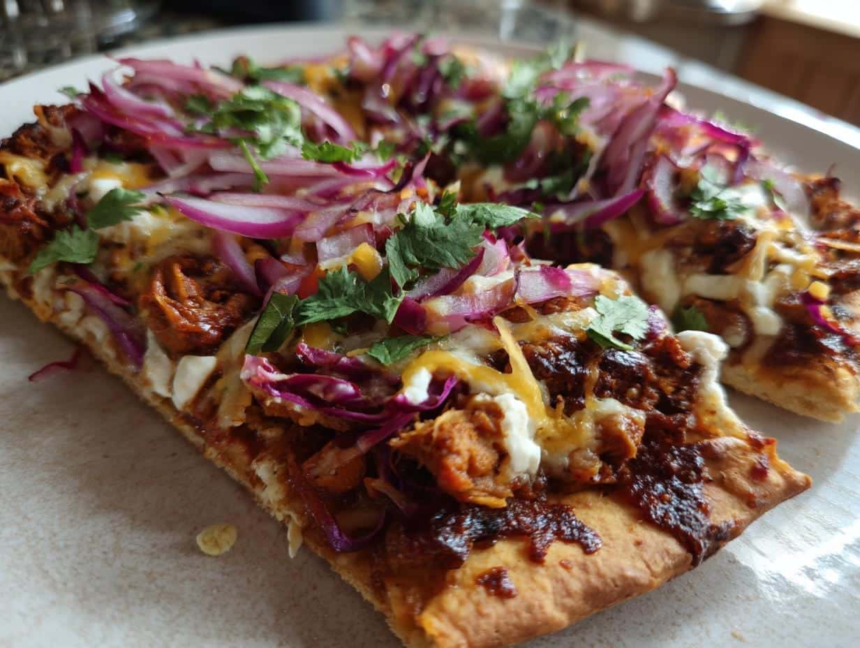 Smoky BBQ Chickpea Flatbreads Ready in Just 20 Minutes