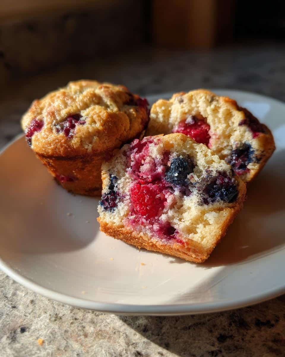 Moist Berry Yogurt Muffins Ready in Just 30 Minutes 8 Berry Yogurt Muffins - detail 3