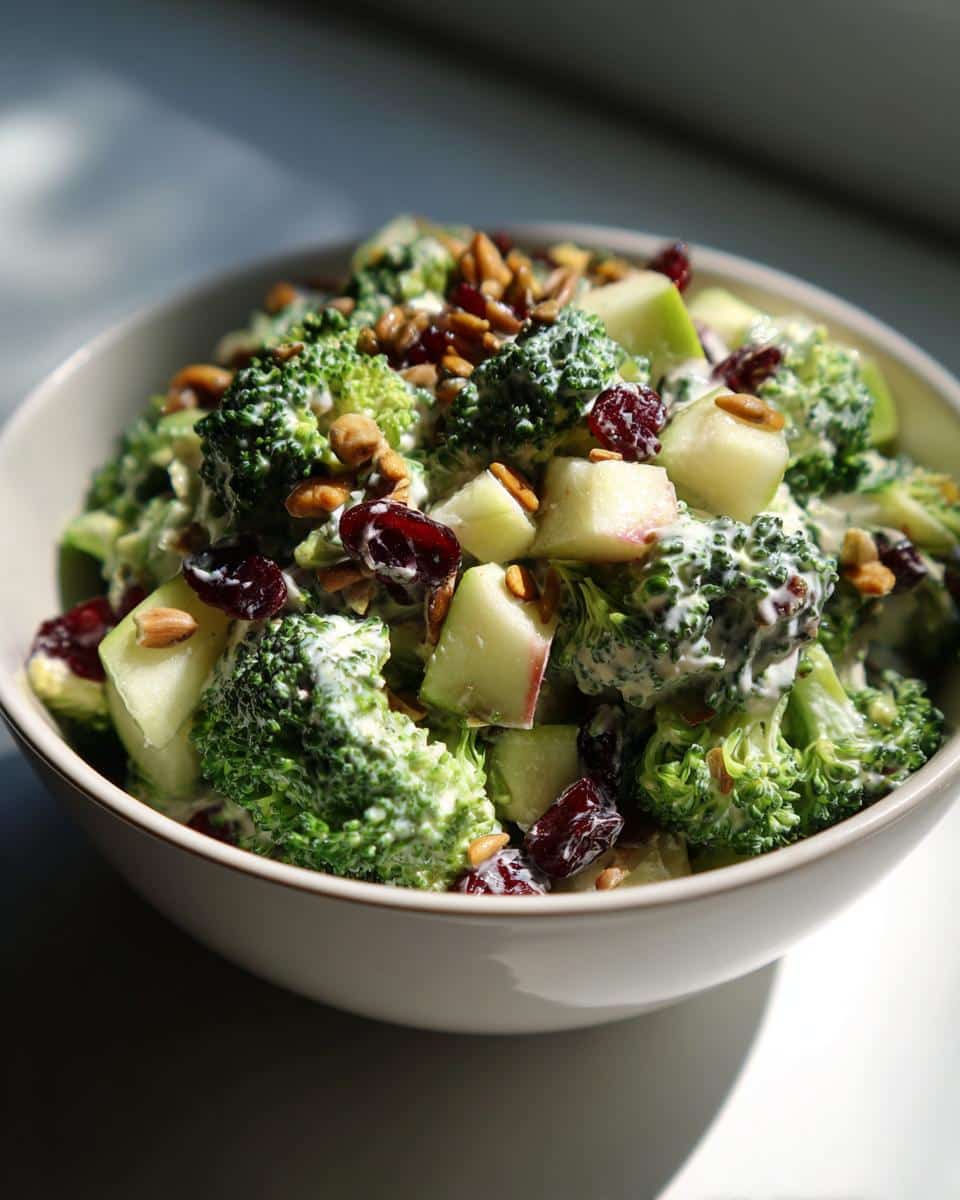 Ultimate Broccoli Apple Salad Recipe You Need Tonight 5 Broccoli Apple Salad - detail 1