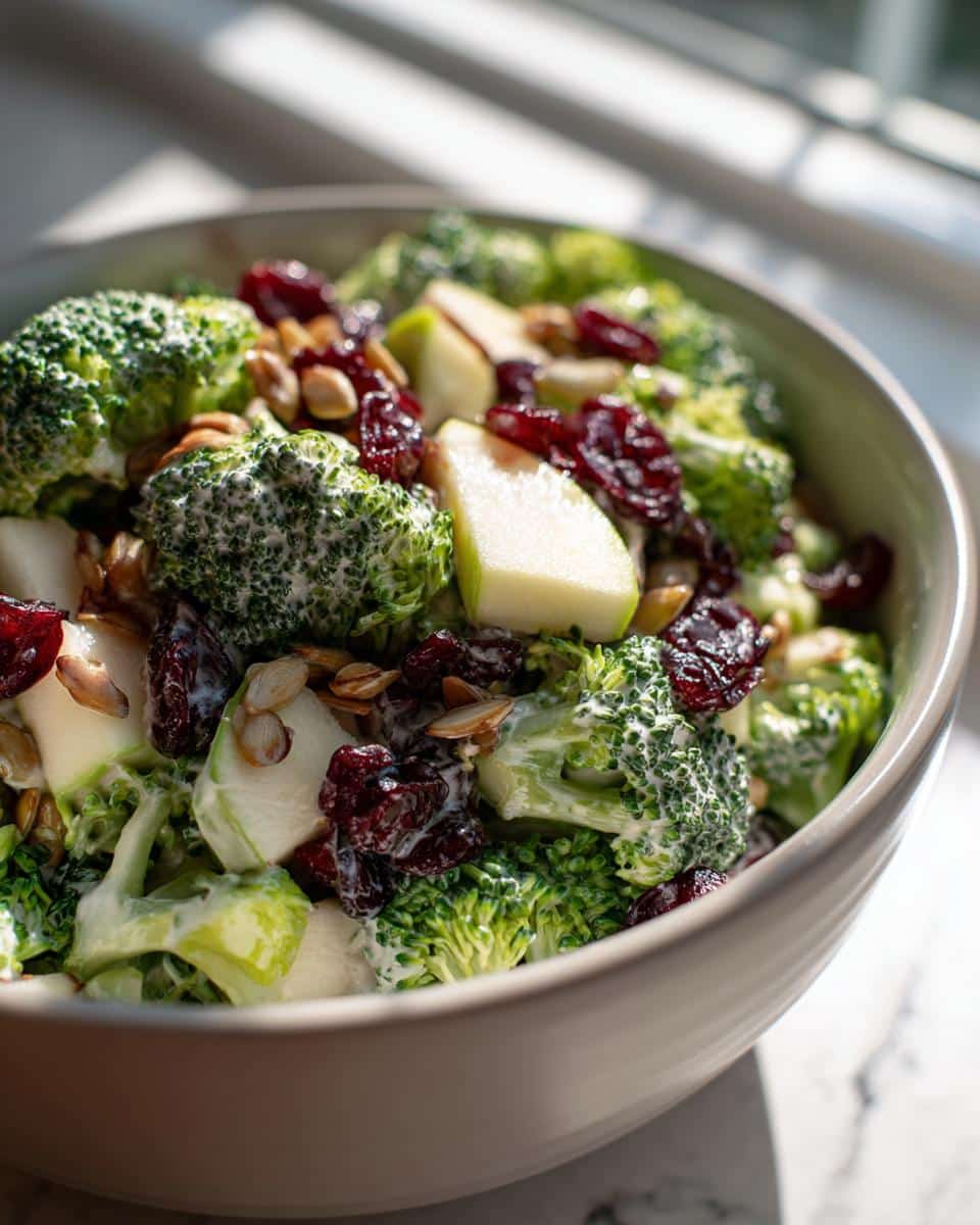 Ultimate Broccoli Apple Salad Recipe You Need Tonight 6 Broccoli Apple Salad - detail 2