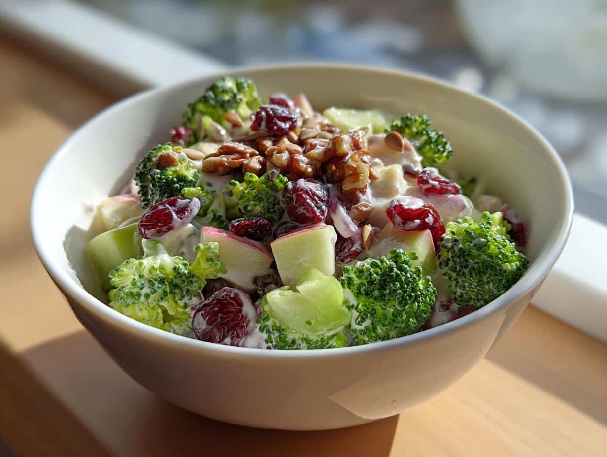 Ultimate Broccoli Apple Salad Recipe You Need Tonight 4 Broccoli Apple Salad