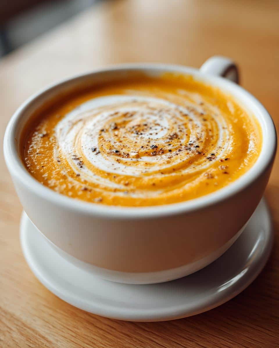 Butternut Squash Soup - detail 1