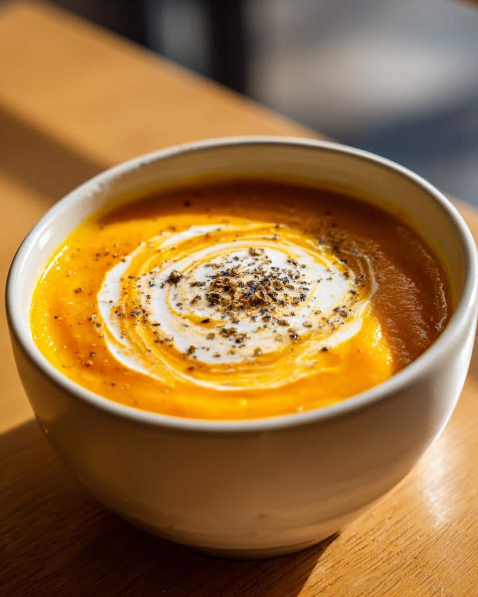 Butternut Squash Soup - detail 2