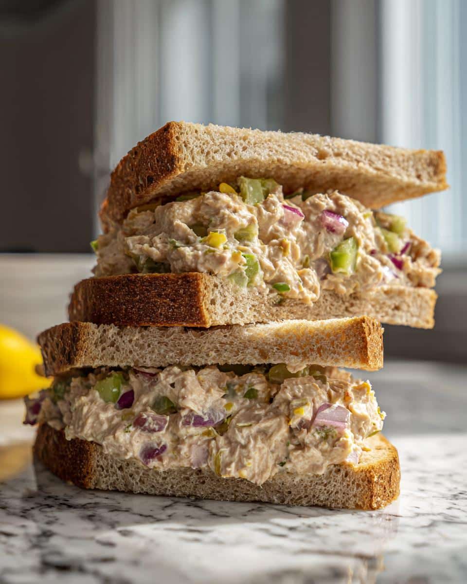 10-Minute Chickpea Tuna Salad Sandwiches – Easy Bliss 5 Chickpea Tuna Salad Sandwiches - detail 1