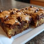 35 Minute Chewy Chocolate Chip Cookie Bars with Perfect Texture 9 Chocolate Chip Cookie Bars