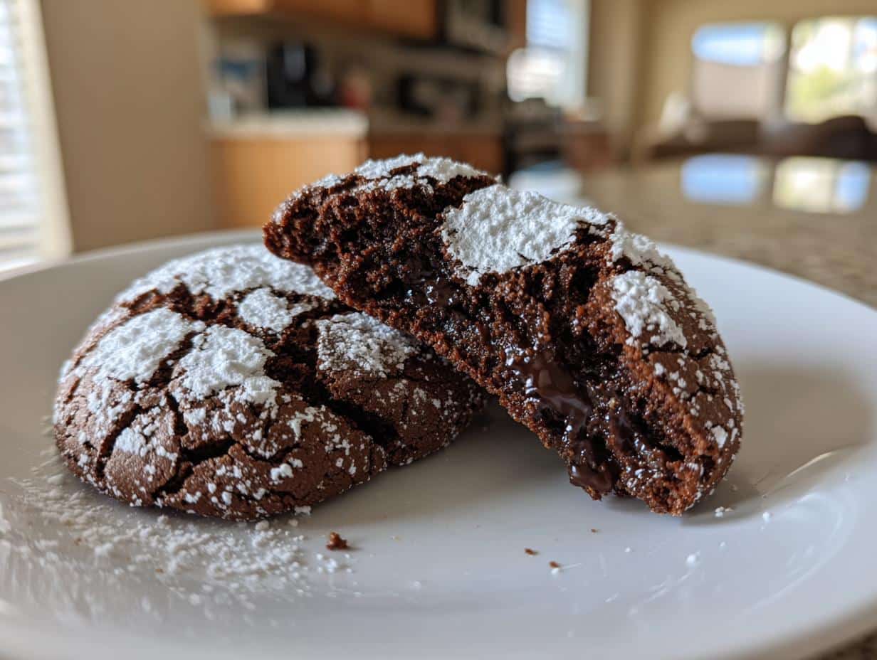 Irresistible Chocolate Crinkle Cookies in Just 12 Minutes