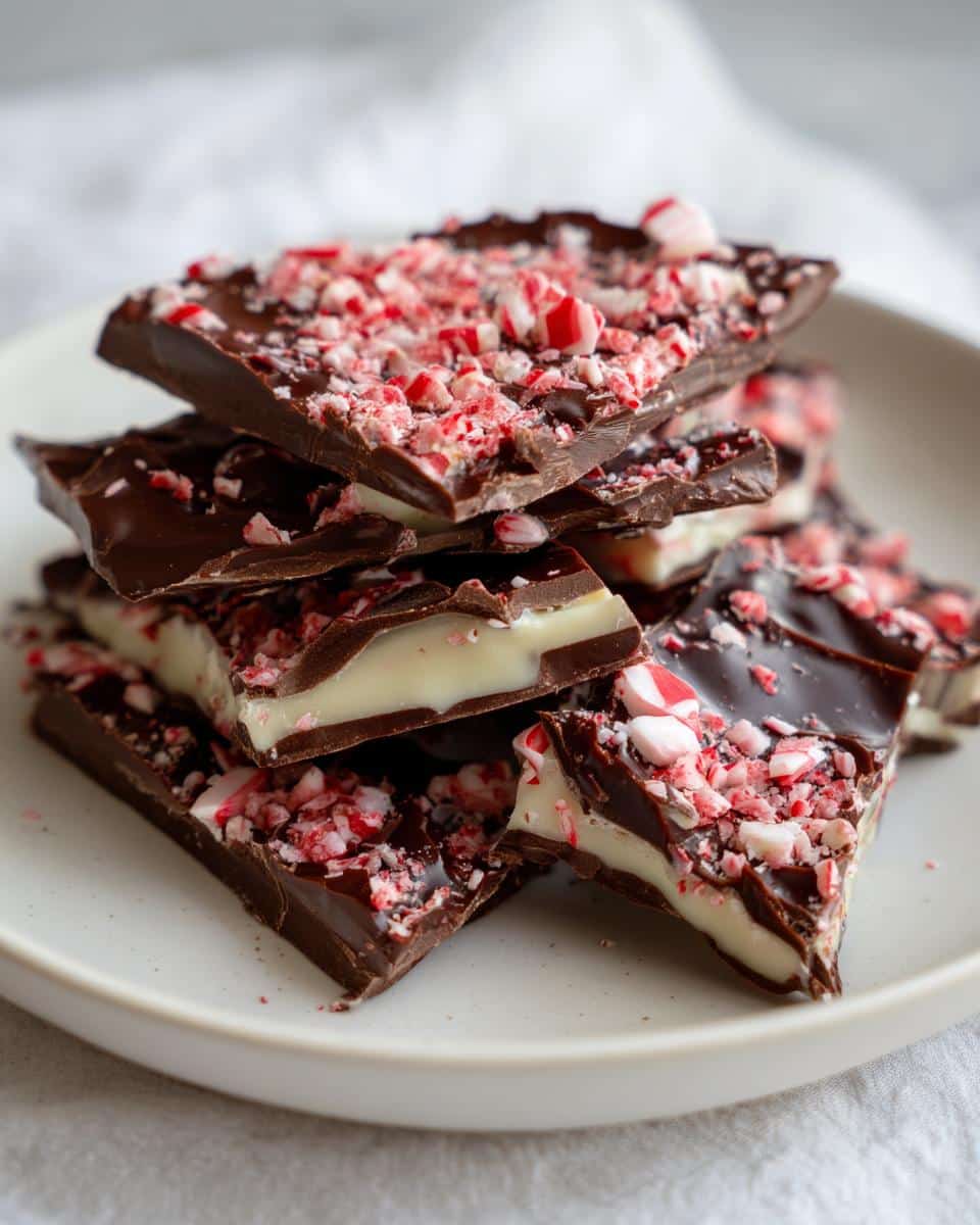 10-Minute Chocolate Peppermint Bark That’s Irresistibly Easy 5 Chocolate Peppermint Bark - detail 1