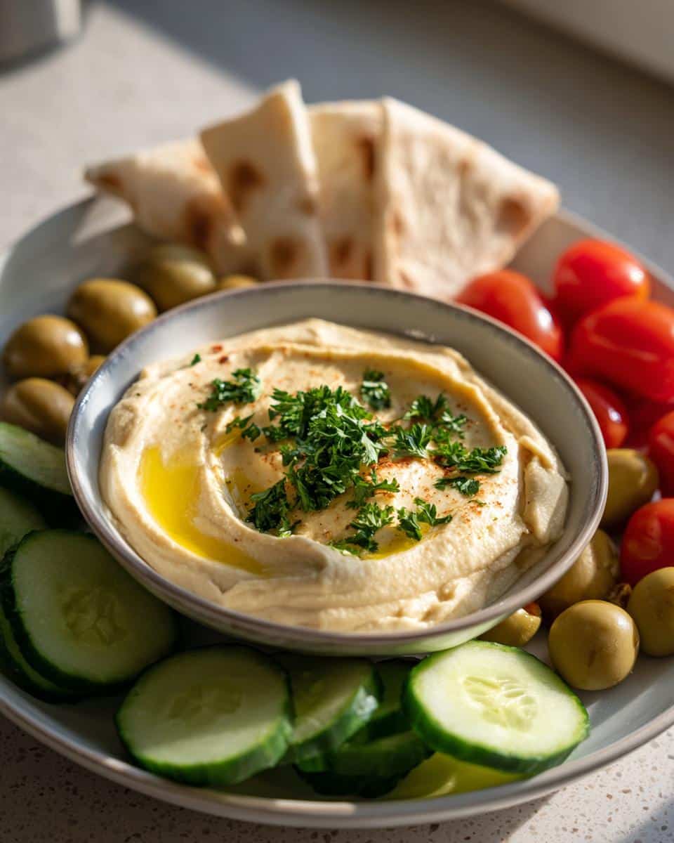 Classic Hummus Platter - detail 1