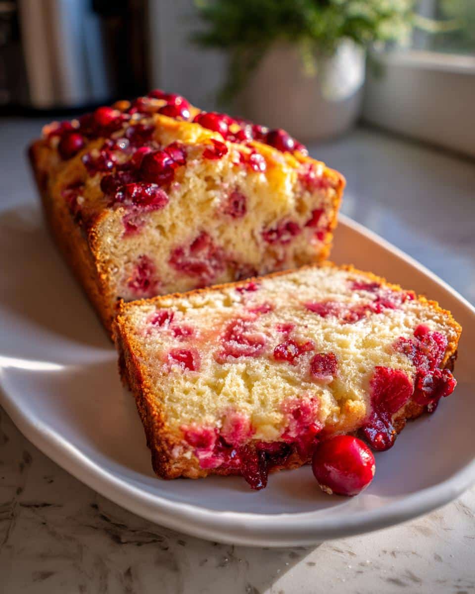 Cranberry Orange Bread - detail 1