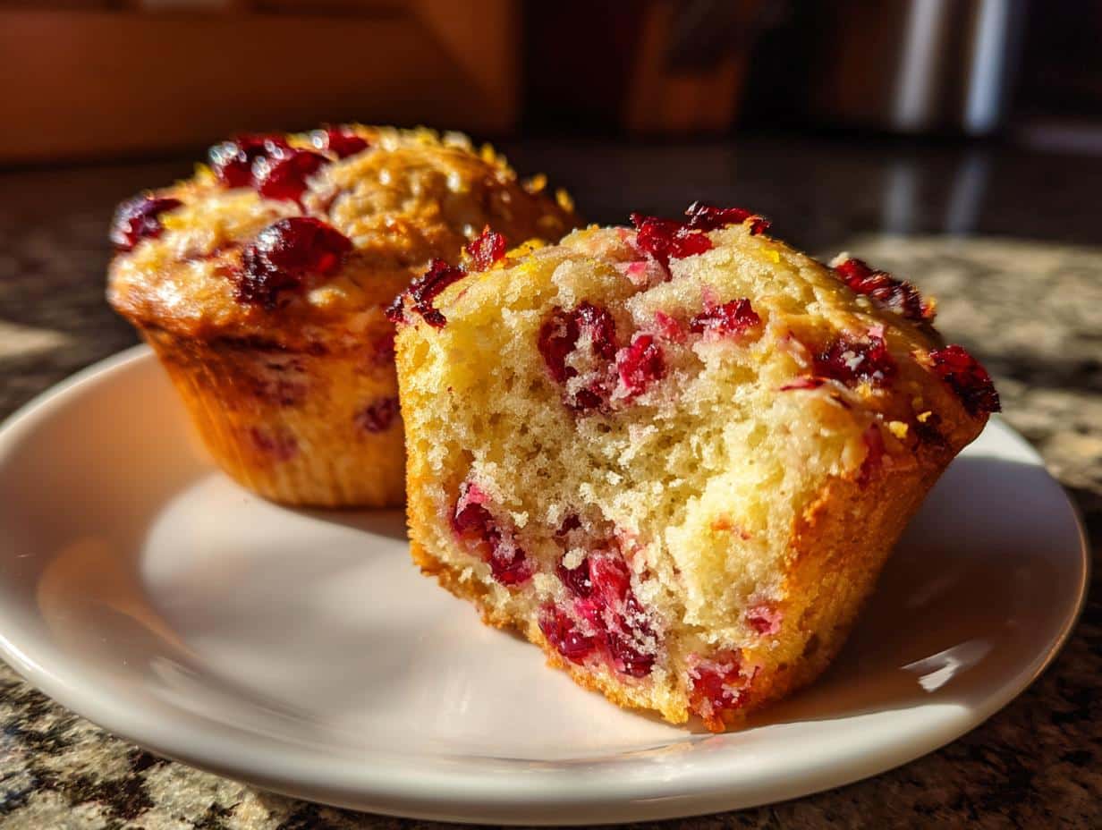 35-Minute Cranberry Orange Muffins That Taste Heavenly