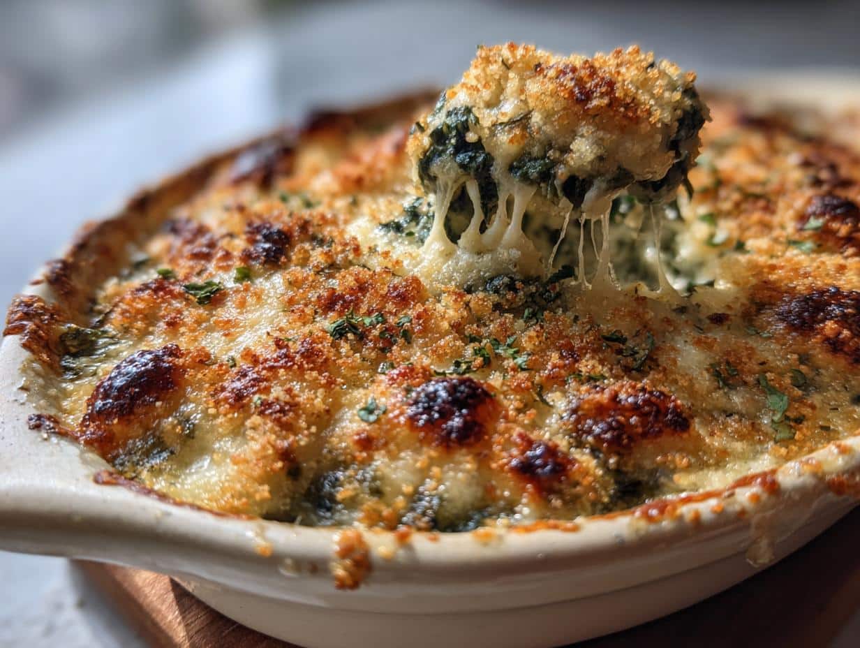 Creamed Spinach Gratin: The Best Cheesy Comfort Dish Ever!