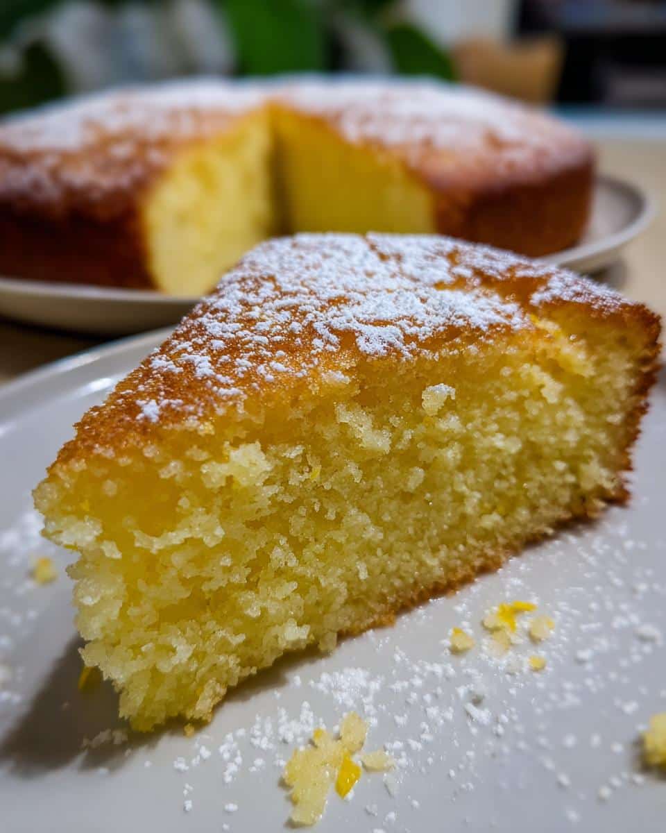 Egg-Free Lemon Olive Oil Cake - detail 2